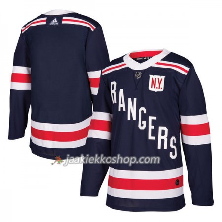 Miehille NHL New York Rangers Pelipaita Blank 2018 Winter Classic Adidas Laivastonsininen Authentic